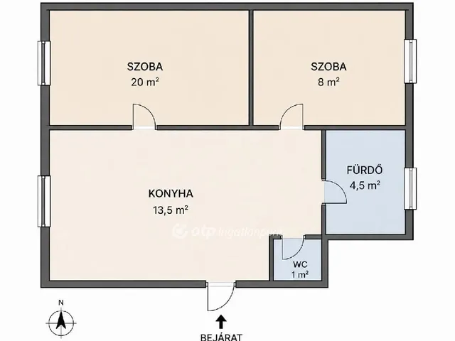 Eladó lakás Csorna 47 nm