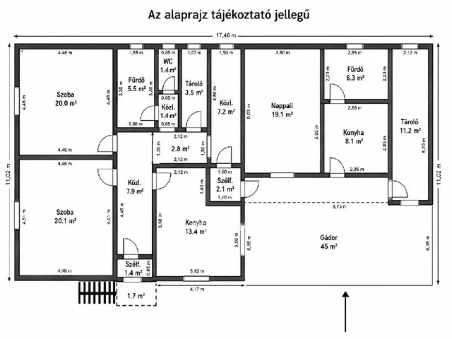 Eladó ház Agyagosszergény 131 nm