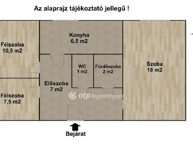 Eladó lakás Győr 53 nm