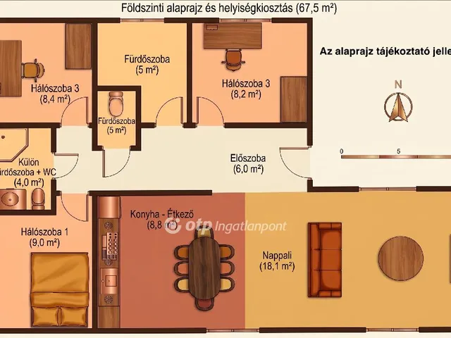 Eladó ház Ács 85 nm
