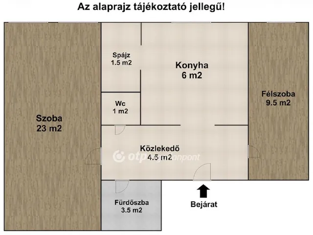 Eladó lakás Győr 49 nm