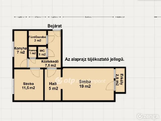 Eladó lakás Mosonmagyaróvár 55 nm