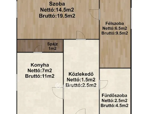 Eladó lakás Győr 33 nm