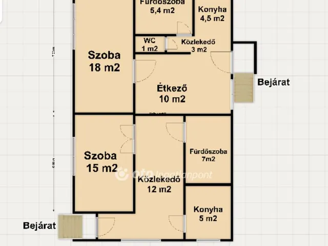 Eladó ház Mosonmagyaróvár 81 nm