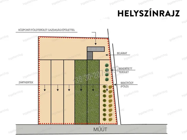 Eladó mezőgazdasági ingatlan Üllés 11000 nm