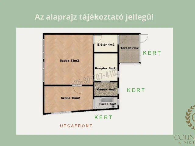 Eladó ház Csongrád, Ady Endre utca 76 nm