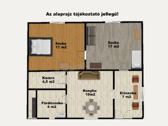 Eladó ház Kistelek 65 nm