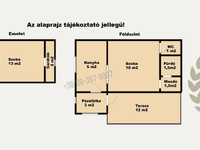 Eladó nyaraló Zsombó 37 nm