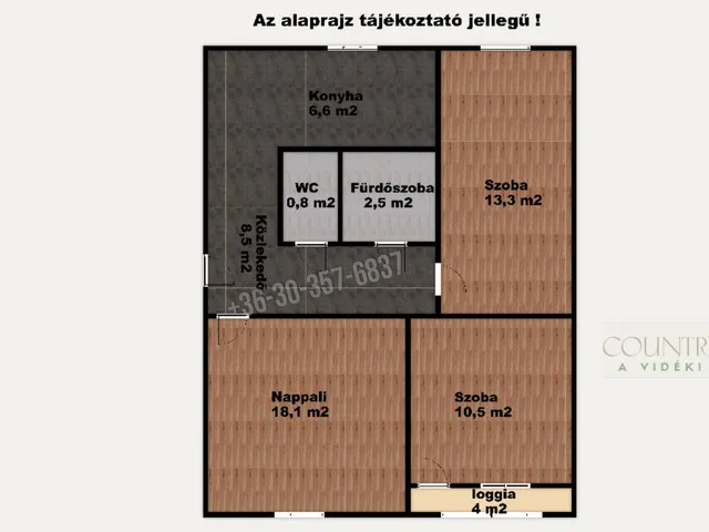 Eladó lakás Szeged, Ipoly sor 60 nm