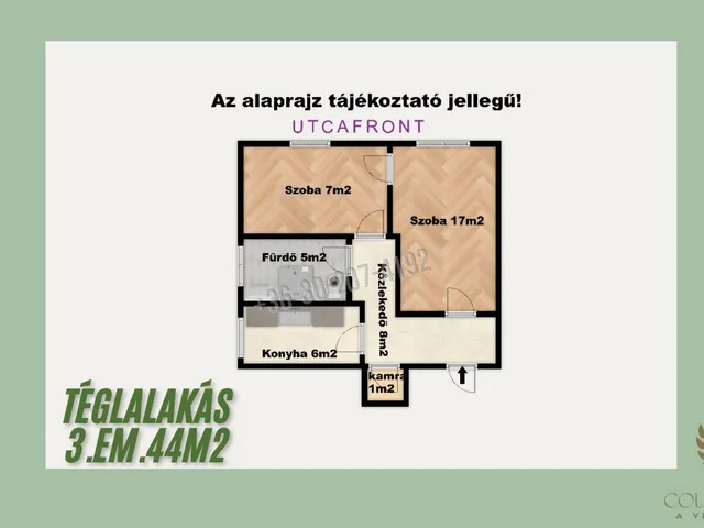 Eladó lakás Szeged, Újszeged, Csanádi utca 44 nm