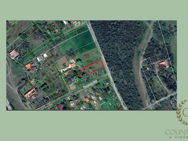Eladó telek Szeged 806 nm