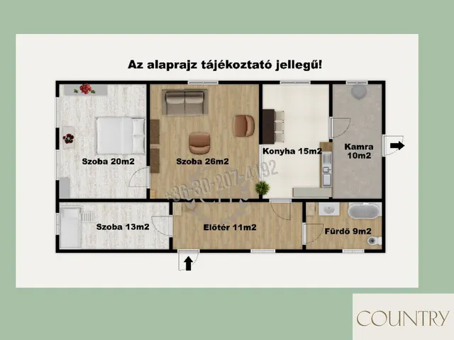 Eladó mezőgazdasági ingatlan Ópusztaszer 104 nm