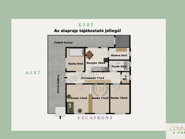 Kiadó ház Sándorfalva 100 nm