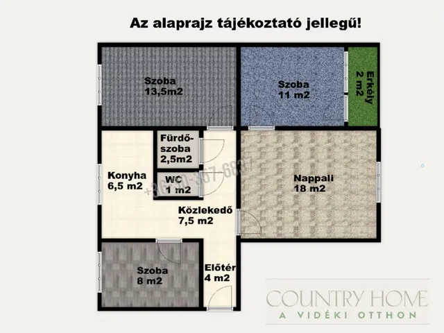 Eladó lakás Szeged, Északi városrész 72 nm