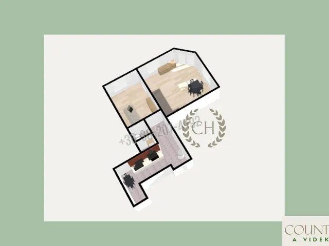 Kiadó lakás Szeged 58 nm