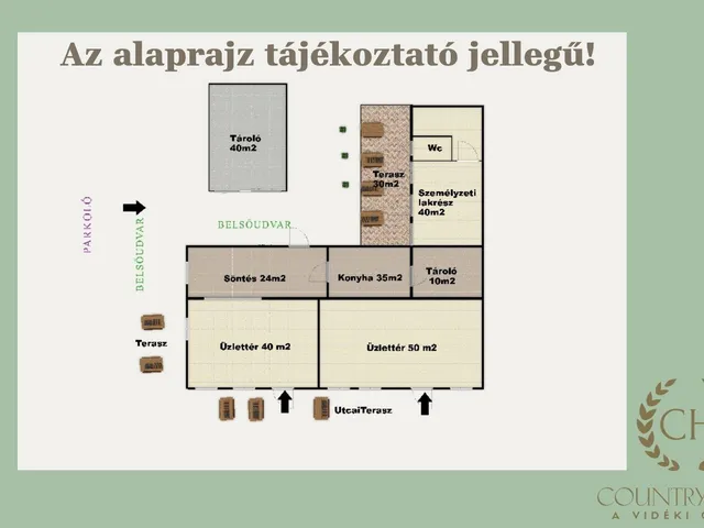Eladó kereskedelmi és ipari ingatlan Ópusztaszer 250 nm
