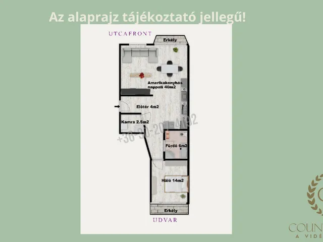 Eladó lakás Szeged, Újrókus 67 nm