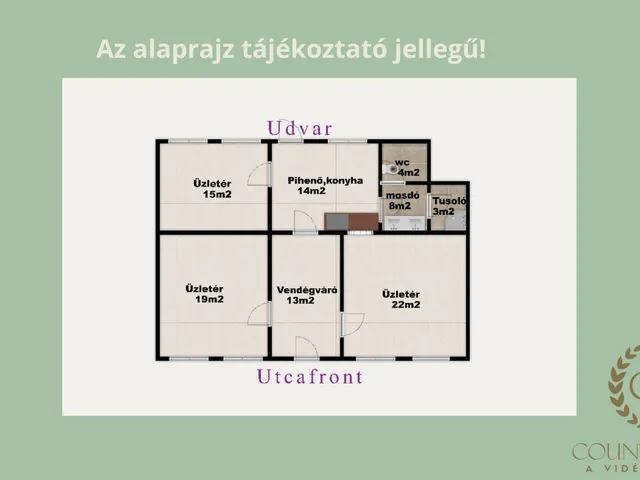 Eladó kereskedelmi és ipari ingatlan Szeged 91 nm