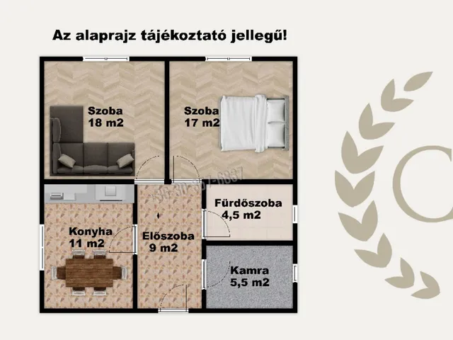 Eladó ház Sándorfalva 65 nm