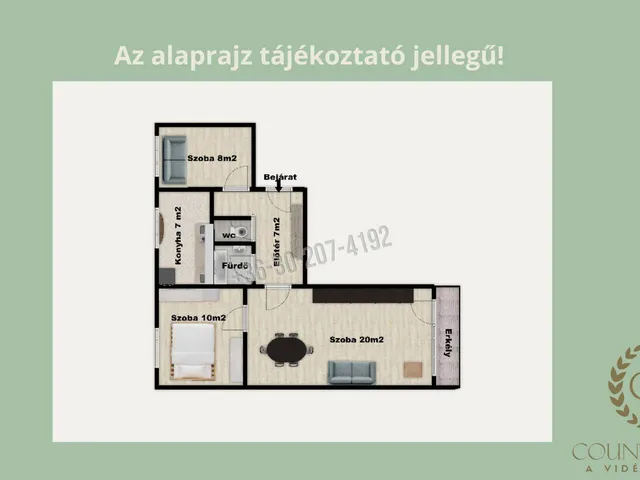 Eladó lakás Szeged, Tarján, Retek utca 60 nm