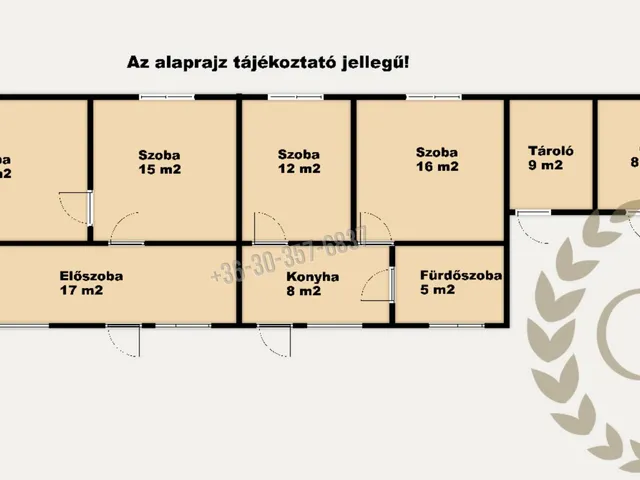 Eladó ház Szeged, Kiskundorozsma 93 nm