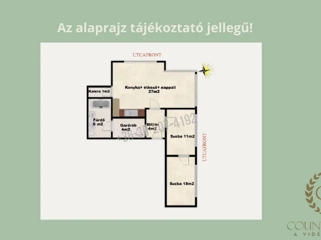 Kiadó lakás Szeged, Alsóváros, Indítóház tér 65 nm