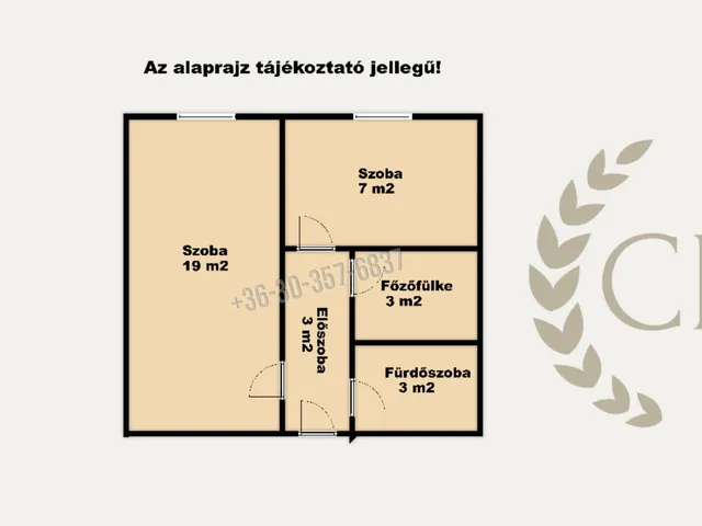 Eladó lakás Szeged, Felsőváros 35 nm