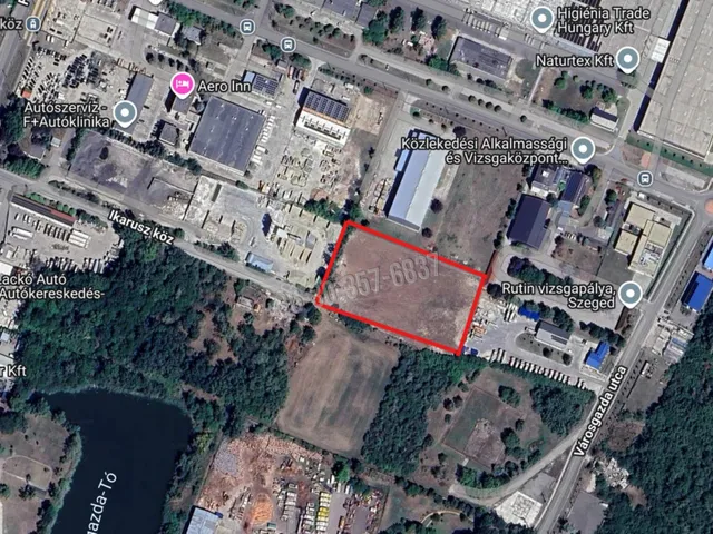 Kiadó kereskedelmi és ipari ingatlan Szeged, Iparváros 8000 nm