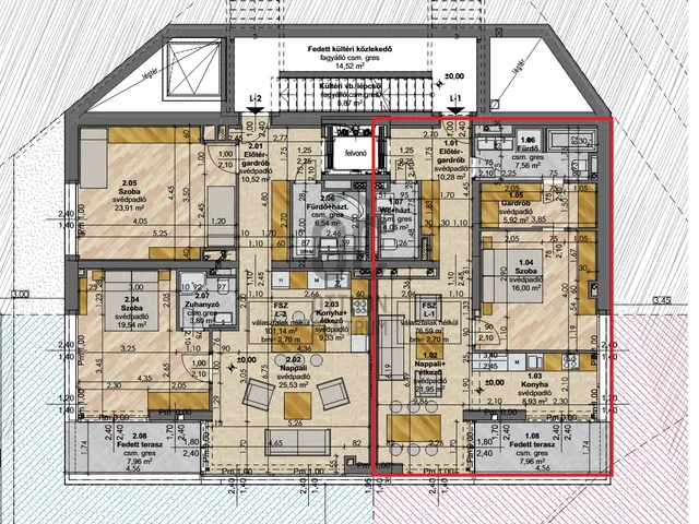 Eladó lakás Budapest II. kerület, Rézmál 74 nm