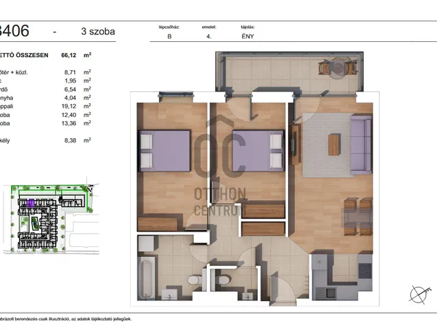Eladó lakás Budapest XIV. kerület 70 nm
