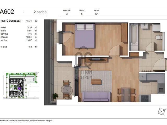 Eladó lakás Budapest XIV. kerület 49 nm