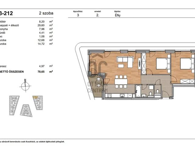 Eladó lakás Budapest XI. kerület 81 nm