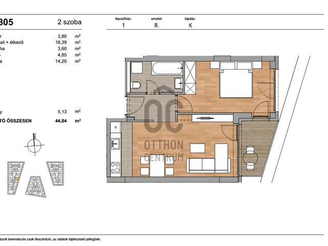 Eladó lakás Budapest XI. kerület 47 nm