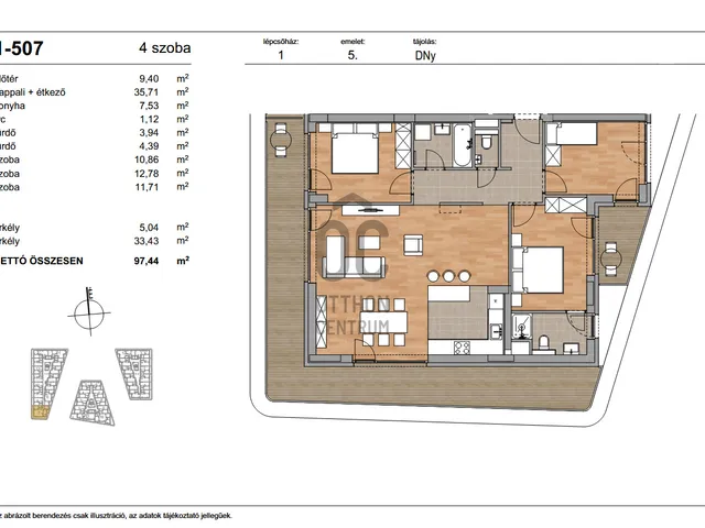 Eladó lakás Budapest XI. kerület 110 nm