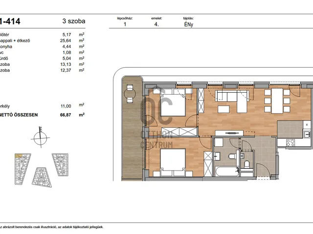 Eladó lakás Budapest XI. kerület 72 nm