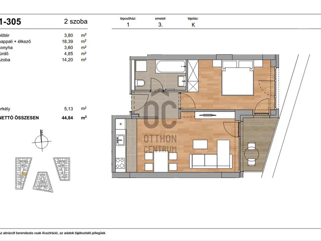 Eladó lakás Budapest XI. kerület 47 nm
