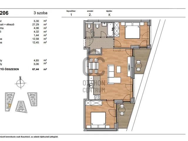 Eladó lakás Budapest XI. kerület 72 nm