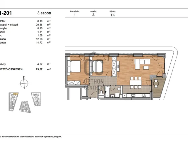 Eladó lakás Budapest XI. kerület 81 nm