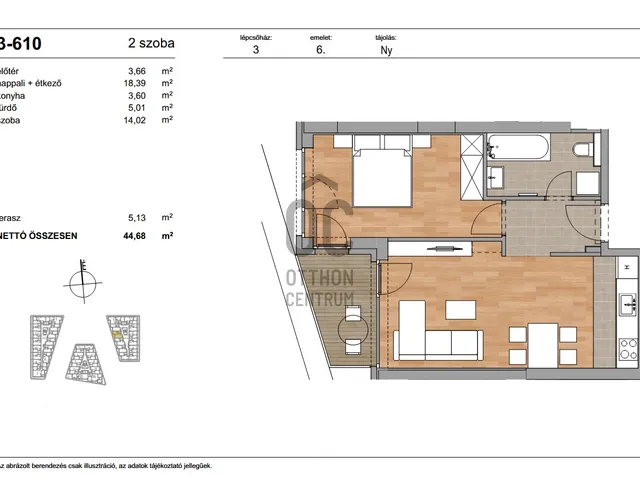 Eladó lakás Budapest XI. kerület 47 nm