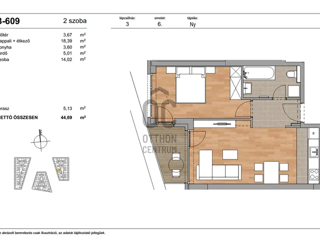 Eladó lakás Budapest XI. kerület 47 nm