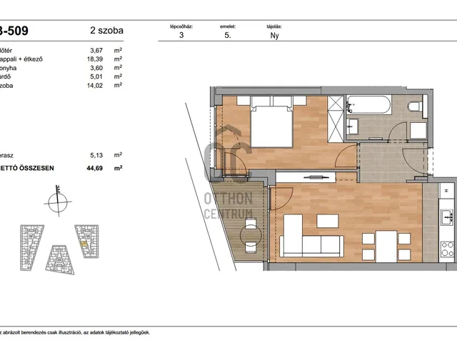 Eladó lakás Budapest XI. kerület 47 nm