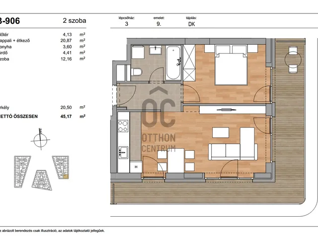 Eladó lakás Budapest XI. kerület 55 nm