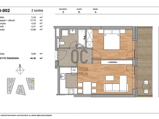 Eladó lakás Budapest XI. kerület 49 nm
