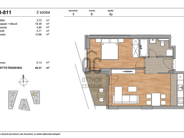 Eladó lakás Budapest XI. kerület 46 nm