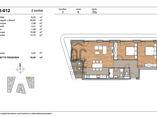 Eladó lakás Budapest XI. kerület 81 nm