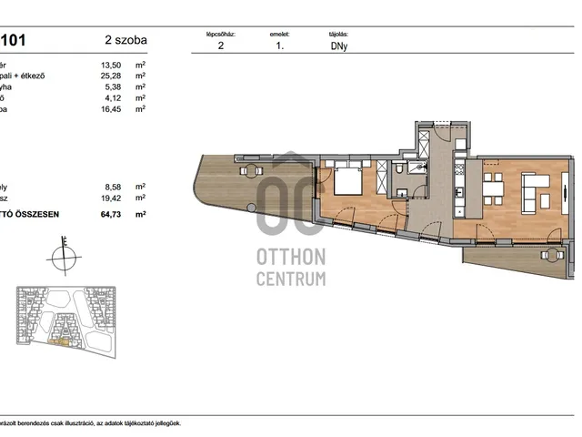 Eladó lakás Budapest XI. kerület 64 nm