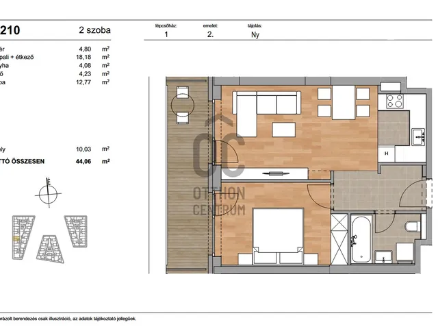 Eladó lakás Budapest XI. kerület 44 nm