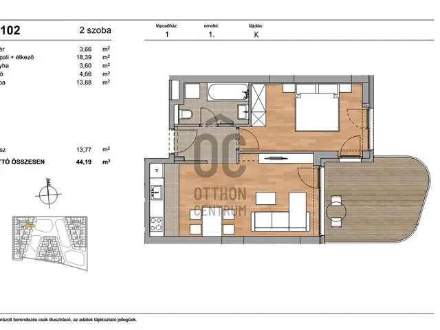 Eladó lakás Budapest XI. kerület 44 nm