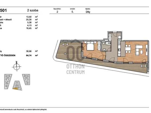 Eladó lakás Budapest XI. kerület 64 nm