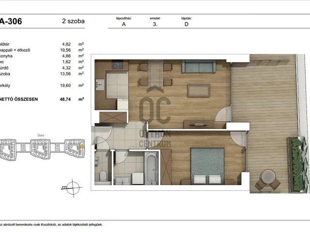 Eladó lakás Budapest XI. kerület 48 nm